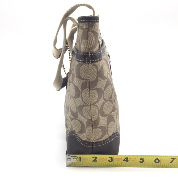 NWT Coach Canvas Tote Bag - Picture 8 of 12